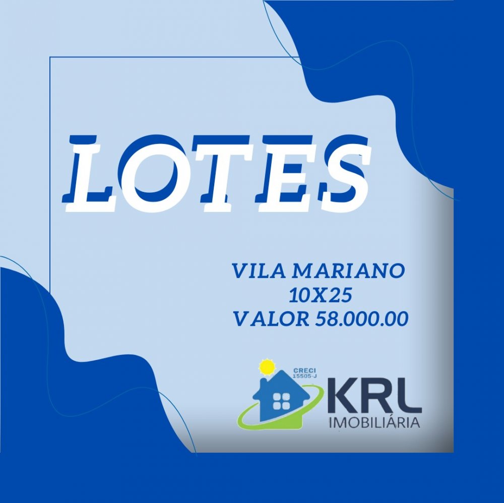 Lote - Venda - Vila Mariano - Afogados da Ingazeira - PE